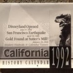 California History Calendar (1992)