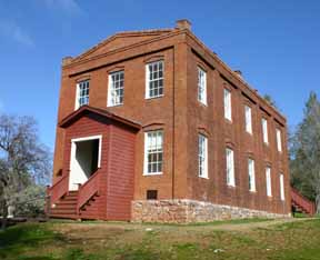 Columbia State Historic Park school