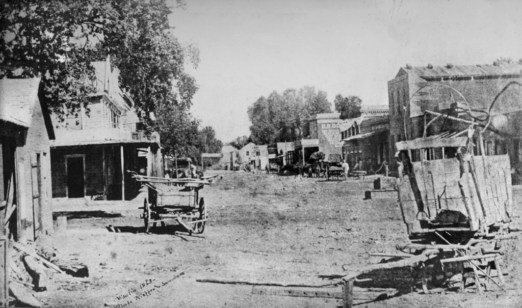 Main Street, Visalia (1863)