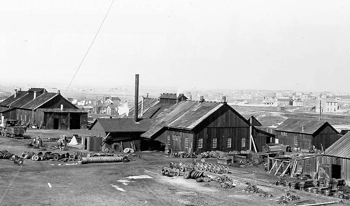 National City railway terminal, 1888.