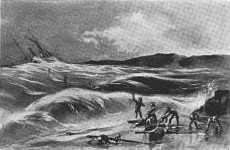 SS Northerner wrecked at Centerville Beach 1860