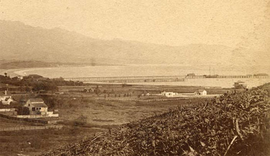 The Chapala Street Wharf, Santa Barbara