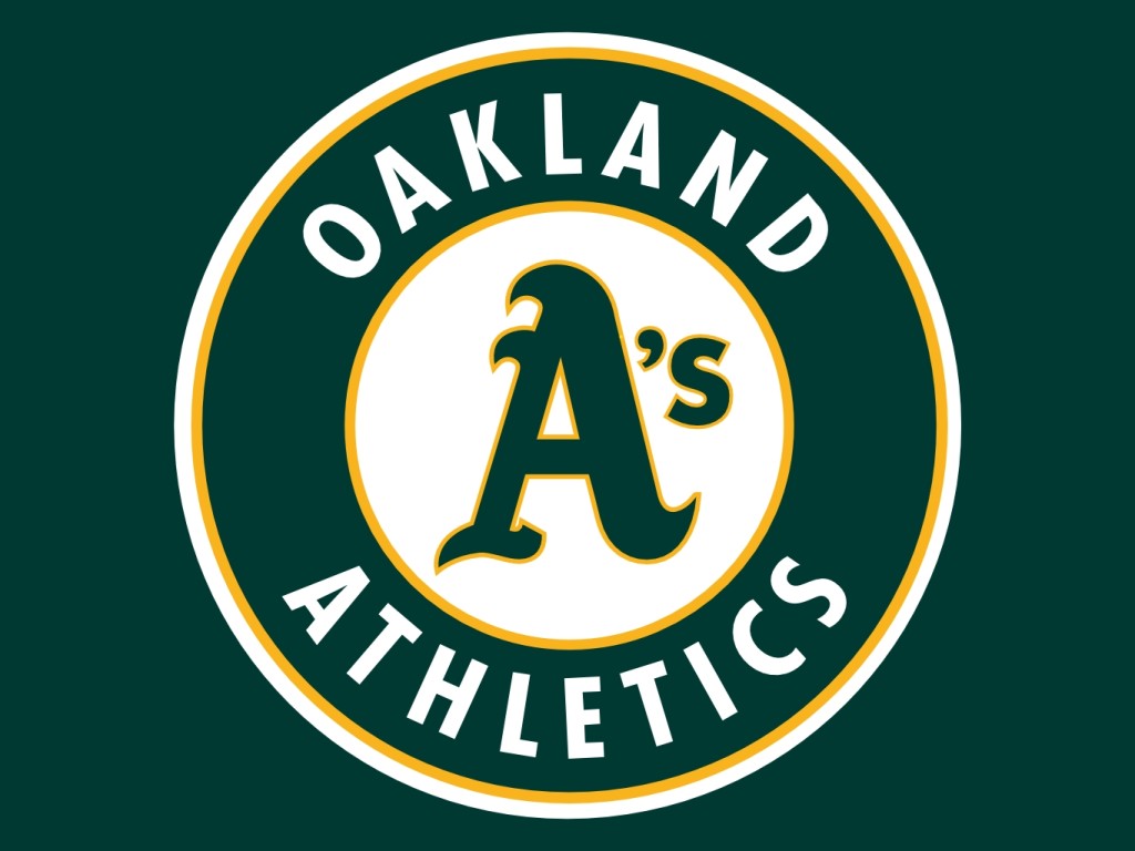 Oakland Athletics logo.
