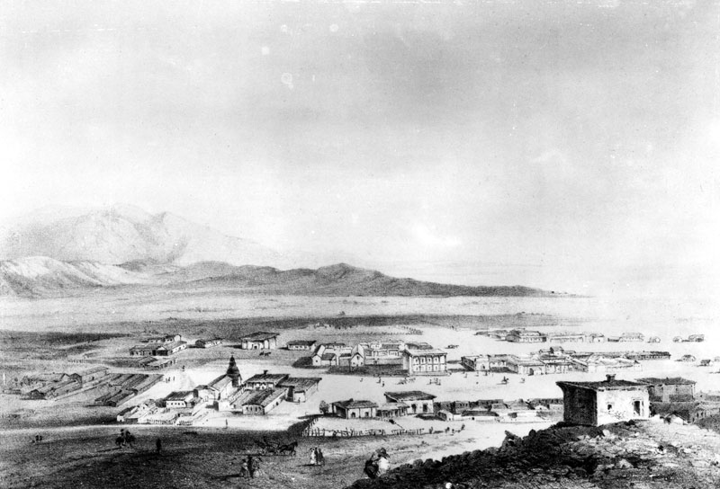 Los Angeles Plaza (1853).