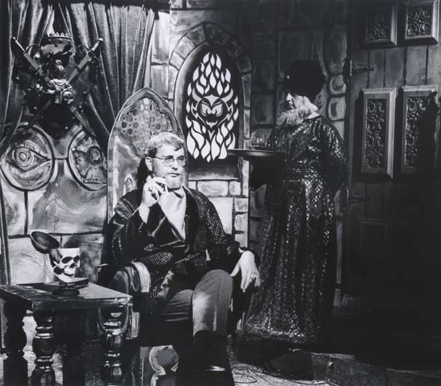 Frank Sheridan, Asmodeus on San Francisco's KEMO TV-20's horror show "Shock Theatre," "Shock It To Me Theatre," and "Double-Headed Theatre" from 1968 - 71.