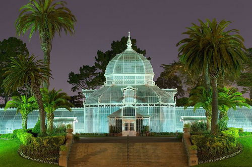 Golden Gate Park Conservatory of Flowers.