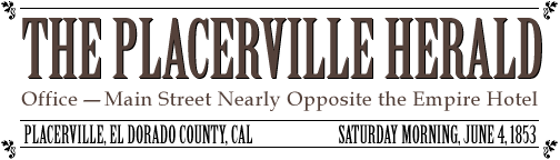 Placerville Herald (1853).
