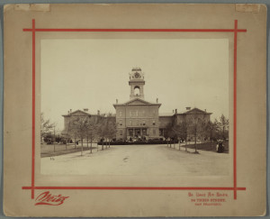 San Jose State Normal School (circa 1885-1905).