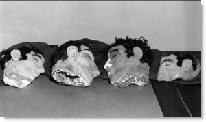 Masks from the Alcatraz escape (1962).