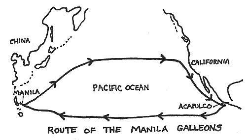 Route of the Manila Galleons.