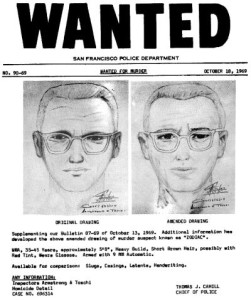 Zodiac Killer composite drawing (1982).