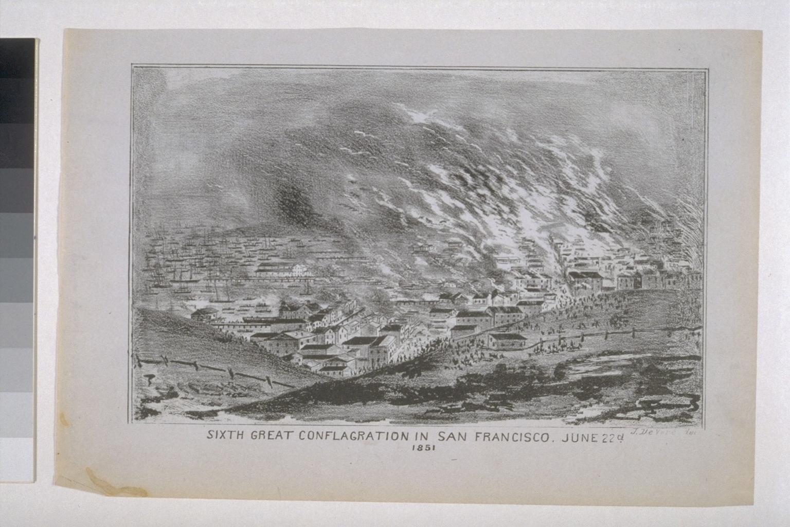 San Francisco fire (1851).
