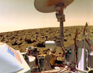 Mars as seen by NASA's Viking 2 (1976).