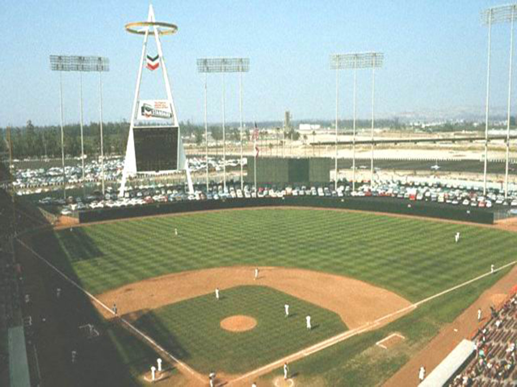 Anaheim Stadium (1966).