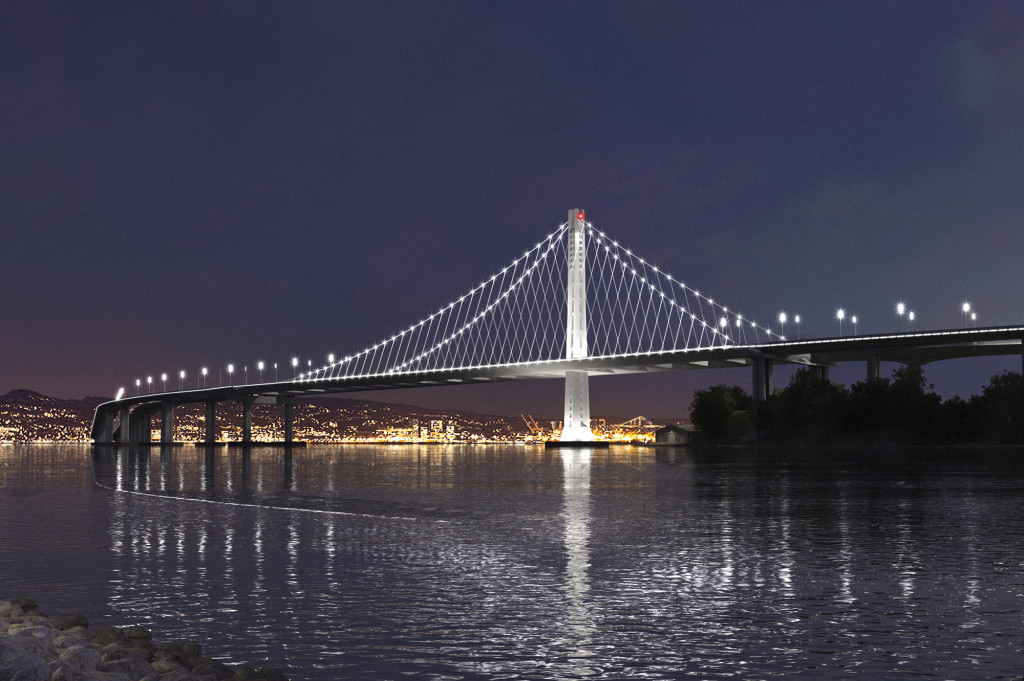 Eastern span of the San Francisco–Oakland Bay Bridge.