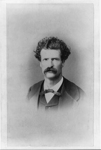 Mark Twain (circa 1864).