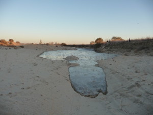 San Joaquin River.