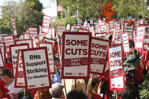 Nurses strike (2011).