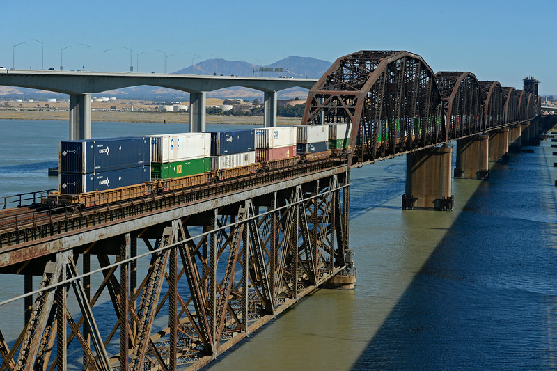 Benicia-Martinez railroad bridge.