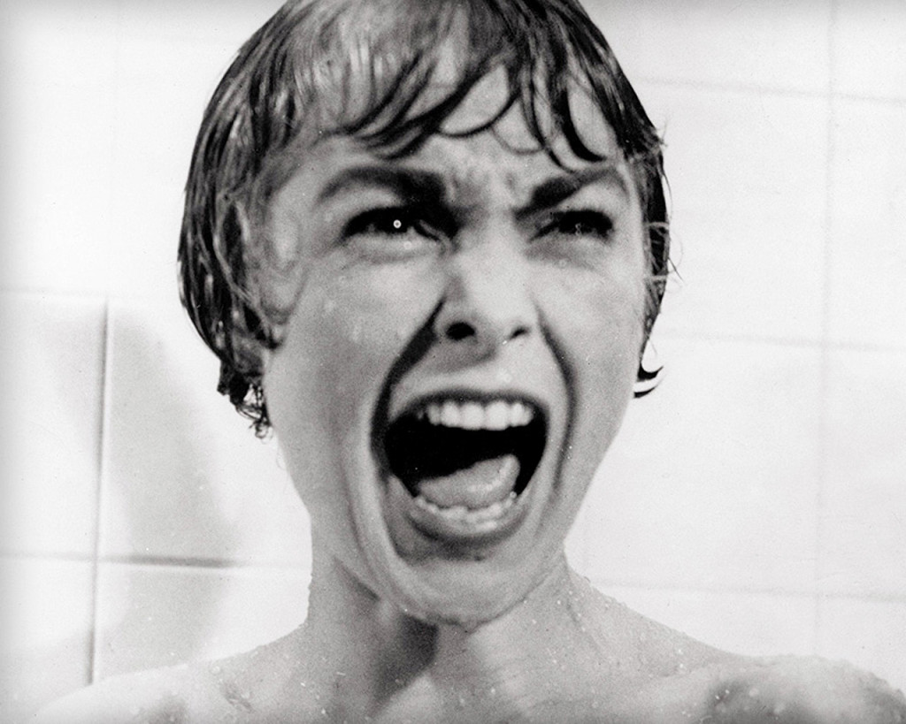 Janet Leigh in Psycho (1960).