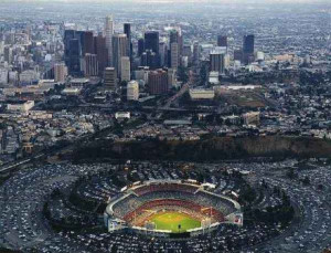 Dodger Stadium.