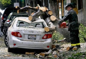 San Francisco storm (2009).