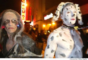 San Francisco, Castro Street Halloween.