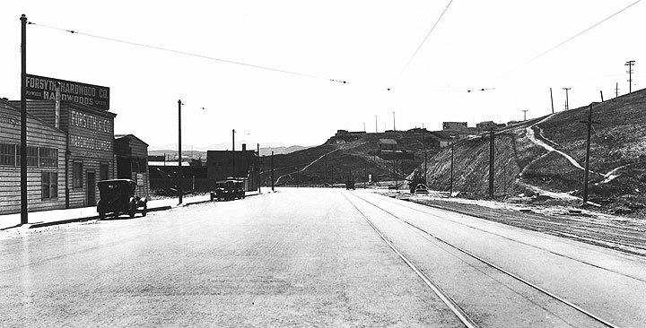 Bayshore Blvd looking south at Oakdale (1929).