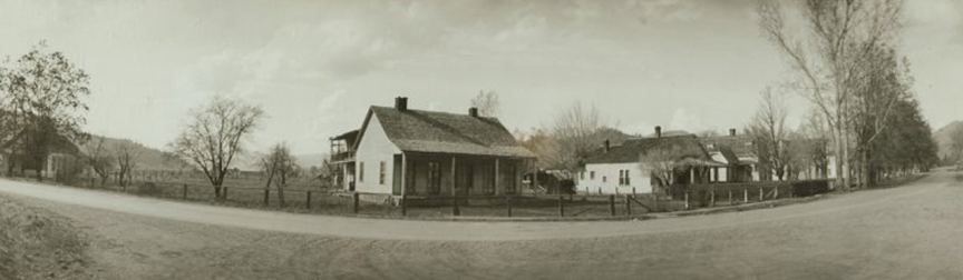 House built by the soldiers of Fort Jones (1852).