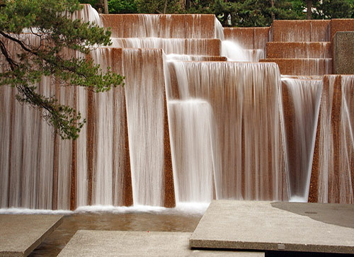 Keller Fountain in Portland (1995).