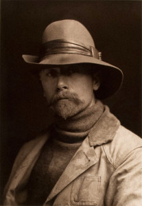 Edward Curtis, self-portrait (1899).