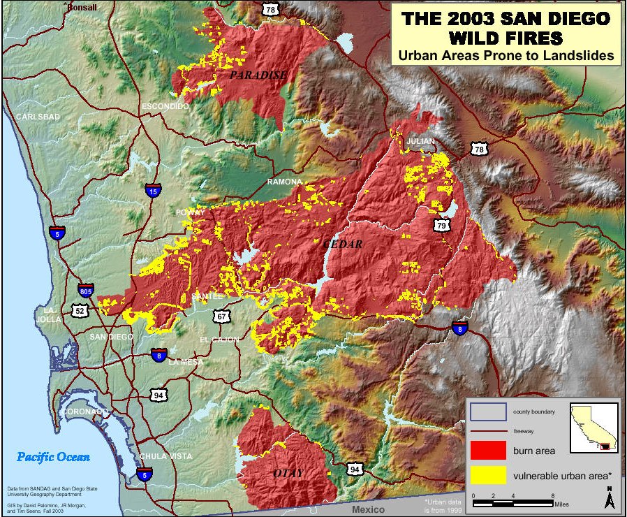 San Diego Wild Fires (2003).