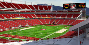 Levi's Stadium, Santa Clara home of the San Francisco 49ers.