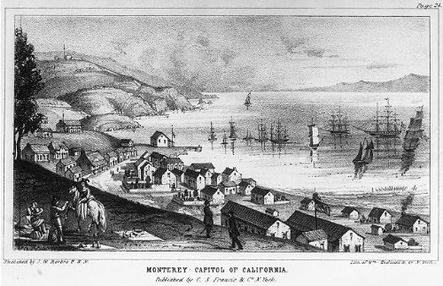 Joseph Warren's A Tour of Duty in California. Illustration by Wm. Endicott & Co. after a sketch by J.W. Revere.