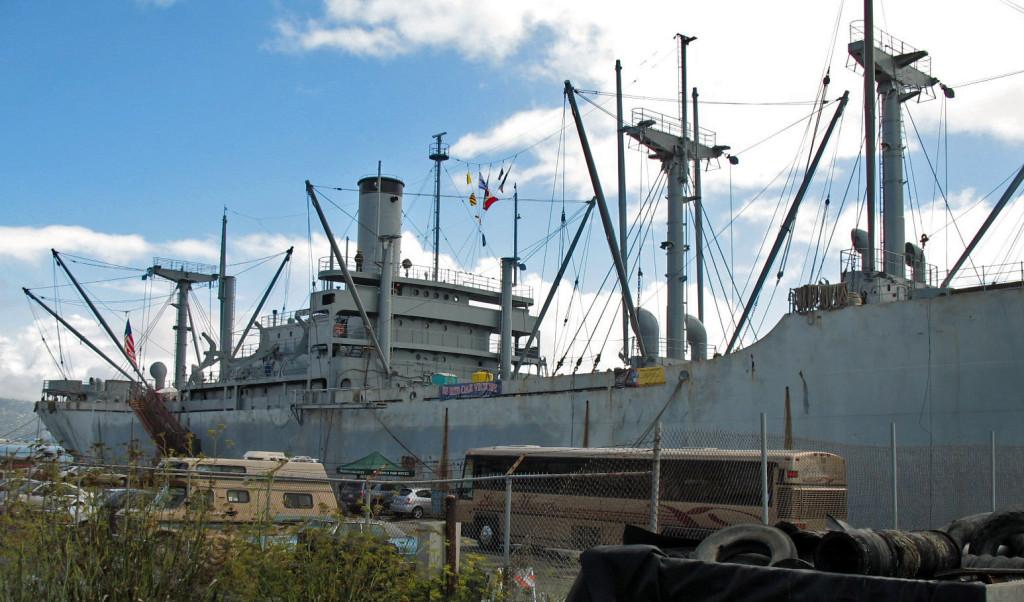 SS Red Oak Victory Ship, Port of Richmond.