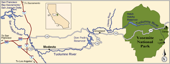 Tuolumne River.