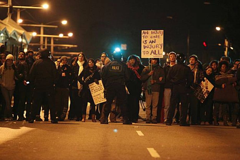 San Francisco State University protest (2009).