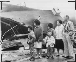 Gas explosion in Bernal Heights (1963).