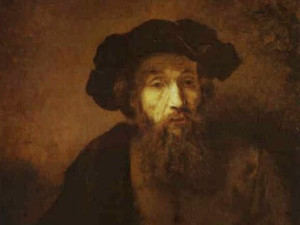 Rembrandt, Portrait of a Rabbi (1657).