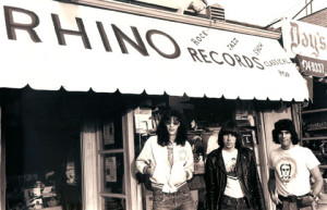The Ramones at Rhino Records.