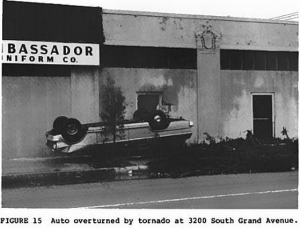 Los Angeles tornado (1984).