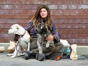 Homeless in Berkeley.