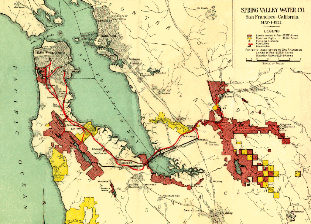 Spring Valley Water Co. (1922).