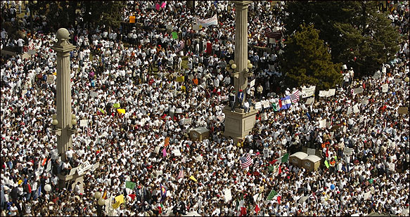 Immigration rally (2009).