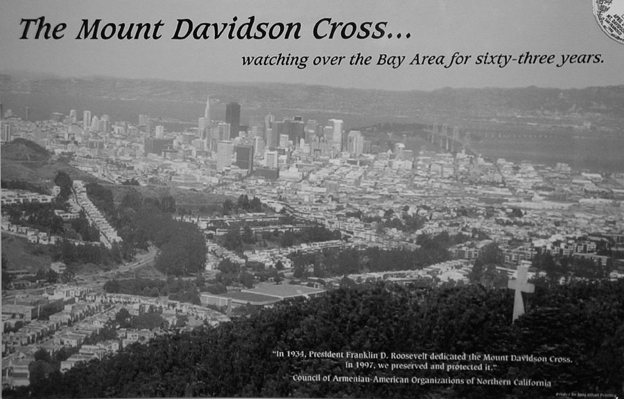 Mount Davidson cross.