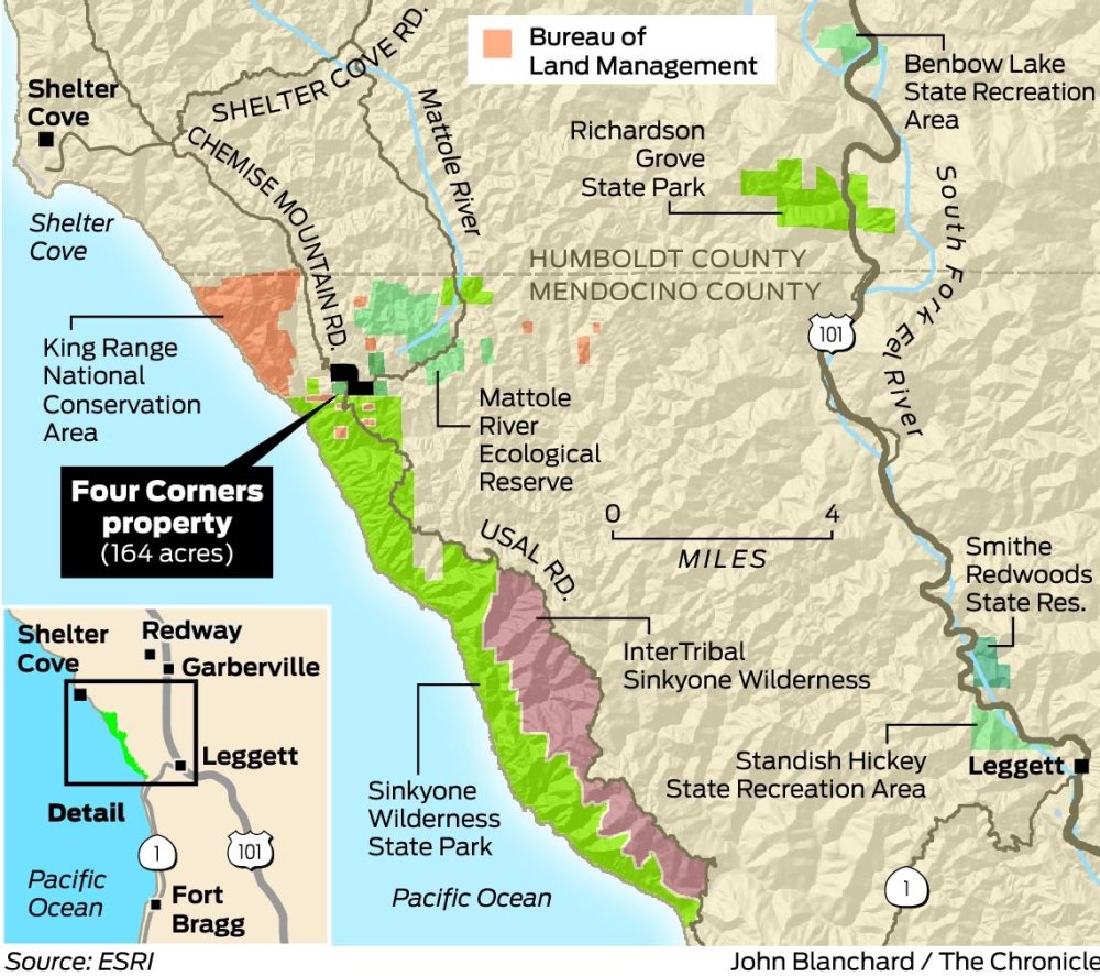 InterTribal Sinkyone Wilderness Council land.