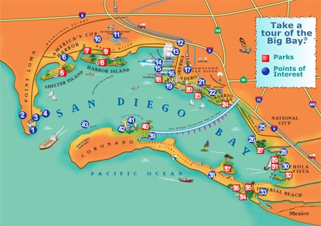 San Diego Bay.
