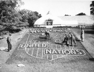 San Francisco welcomes the United Nations (1945).