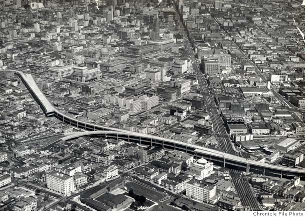 San Francisco, Central Freeway (1959).