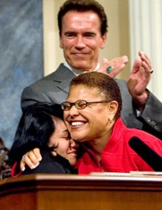 Karen Bass, Speaker of the Assembly.